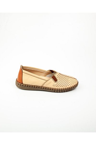 Polaris 105040 Piele bej - încălțăminte casual pentru femei în cinci puncte