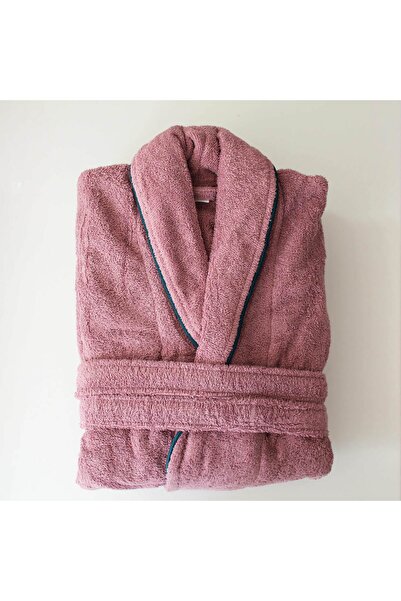 uğurhome رداء حمام قطني - مضلع ومفرد، مقاس قياسي