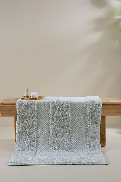 İrya Covoraș de baie Madison 100% bumbac Albastru 70x110