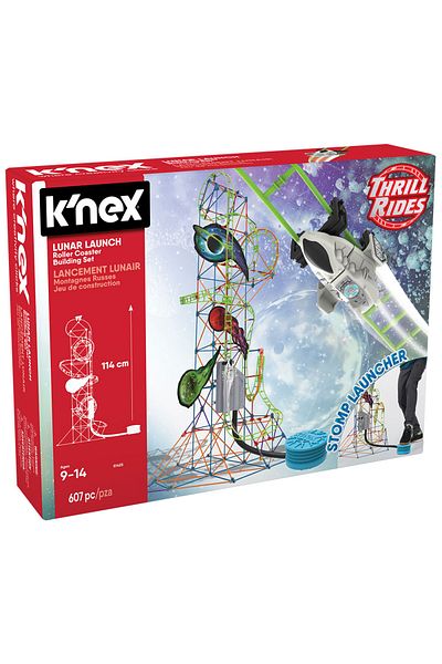 K'nex مجموعة كوستر دوارة بمحرك موديل Lunar Launch 51425