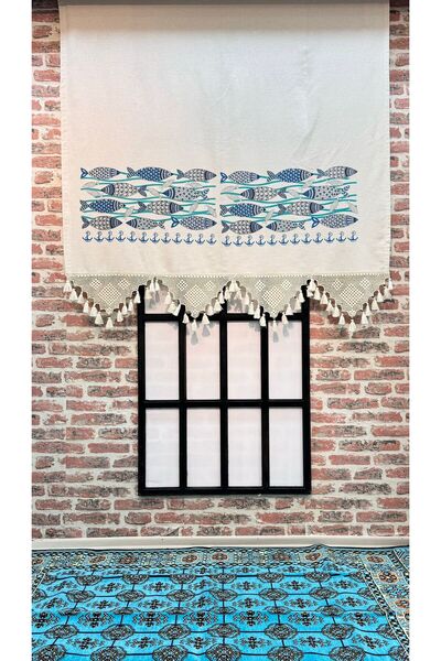 Perdelandistanbul Fish Curtain - Authentic Design