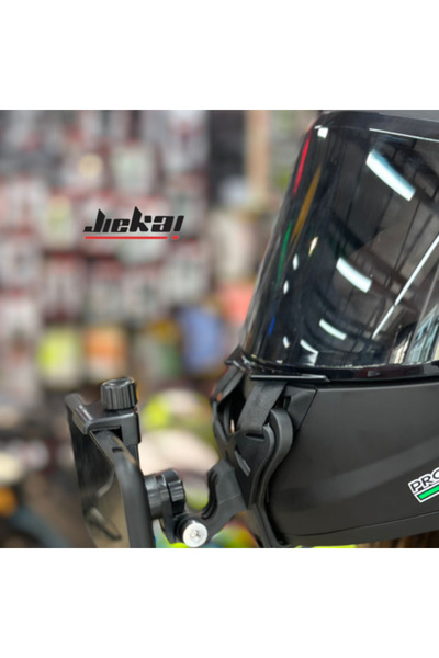 AFE MOTOR Kask Çene Bağlantılı Motosiklet Telefon Tutacağı - Rahat ve Güvenli