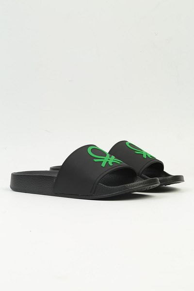 Benetton ® |   Bn-1371 - 3816 Black-Women's Slippers