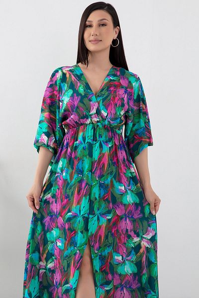 PULLIMM Double Breasted Slit Dress - 936-2966