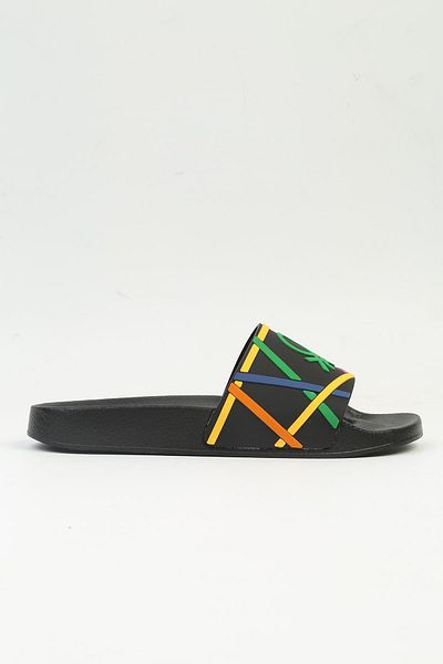 Benetton ® |   Bn-1372 - 3816 Black-Women's Slippers