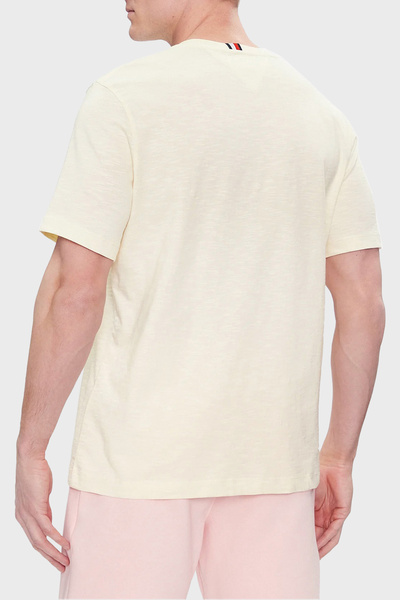 Tommy Hilfiger With Logo Crew Neck 100% Cotton Regular Fit t Shirt Men t Shirt Mw0Mw34432 Aef