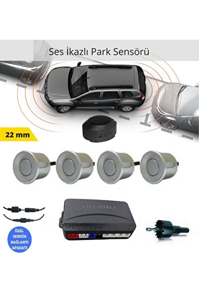 schumi Guard Park Sensörü Soketli Ses İkazlı Silver (22mm)