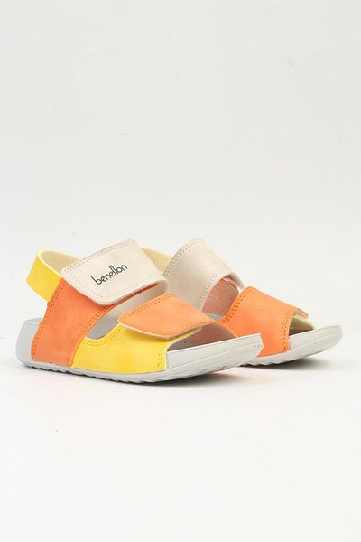 Benetton BN-31518 - 2158 Model Children's Sandals - Orange