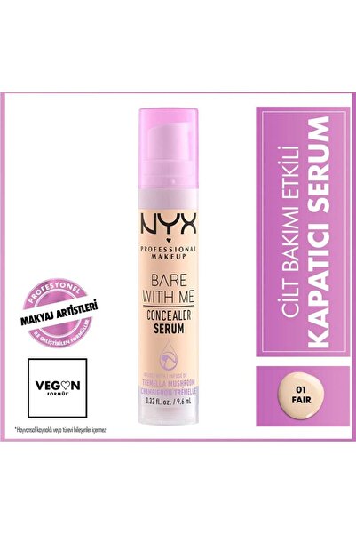 NYX Professional Makeup Bare With Me Kapatıcı Serum 01 Fair