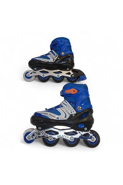 Furkan Toys Metal Lighted Adjustable Practice Skates