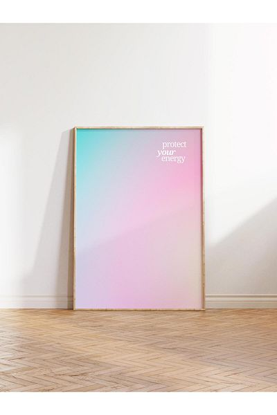 Postifull Aura Series NO:148 - Έγχρωμη αφίσα χωρίς πλαίσιο με αριθμό αγγέλου - Προστατέψτε την ενέργειά σας