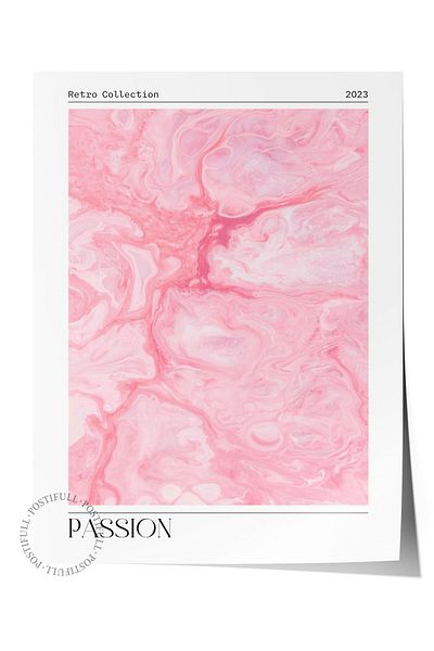 Postifull Σειρά Aura NO:209 - Passion, Numbered Angel, Έγχρωμη αφίσα χωρίς πλαίσιο