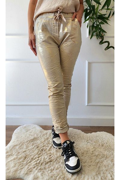 My Boutique Gilded Imported Trousers
