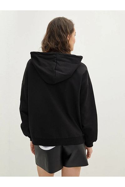 LAND MODA Hanorac cu glugă cu imprimeu panda