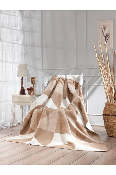 GENÇEV HOME COLLECTİONS Double Luxury Plush Blanket