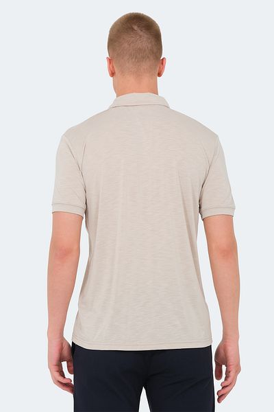 Slazenger Ανδρικό T-Shirt CATCHURO σε μπεζ χρώμα