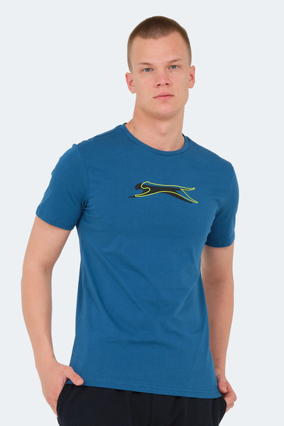 Slazenger Vedran Ktn Men's Petrol T-Shirt