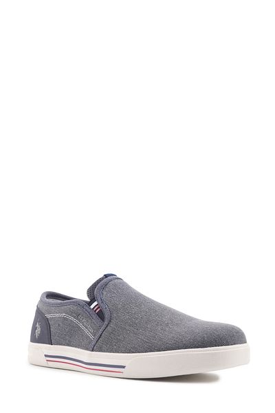 U.S. Polo Assn. FLYWELL 4FX Navy Blue Men's Slip-On Shoes