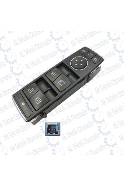 parcafix Cam düğmesi Sol 4Cam Mercedes Ml320 C180 Ayan Katl 504632668