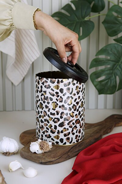 EVLE Leo Desenli Sarımsaklık, Sarımsak Sepeti, Sebzelik Er188-v4