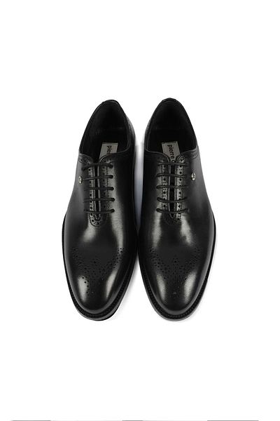 Pierre Cardin Classic Men's Shoes - Lace-up, Leather, Leather Sole, Medical ORTHOPEDIC SOLE, Most Preferred Model