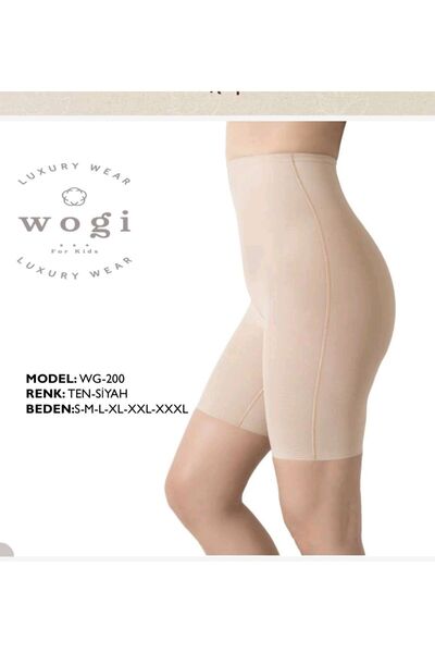 Wogi Woği Ten Rengi Dikişsiz Toparlayıcı Korse