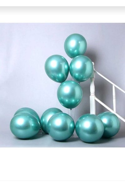 Kalisan Mirror Balon 12' Yeşil (10'lu paket)