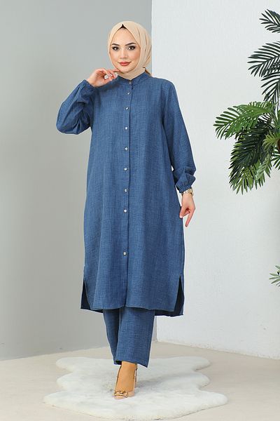 MODAQU Sada tuniky a kalhot Indigo Judge