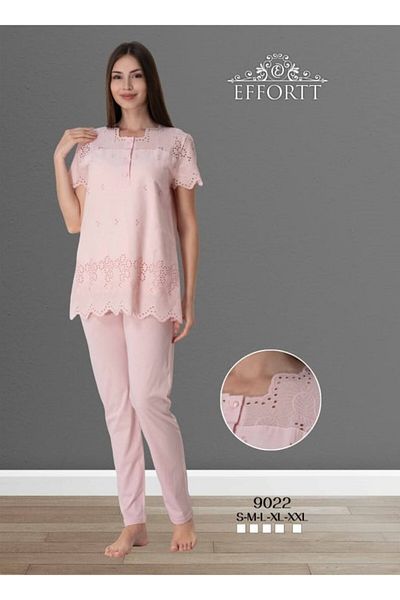 Effortt 2-Piece Woven Pajamas Set for Pregnant and Maternity
