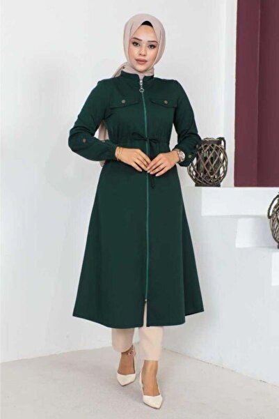 MG Emerald Green Zippered Sports Cap