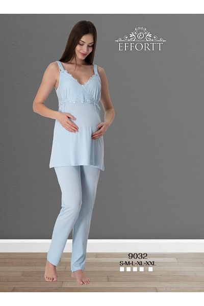 Effortt Set de pijamale de maternitate din 2 piese pentru gravide