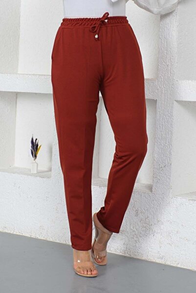 MG Women's Lace-Up Trousers - TILE