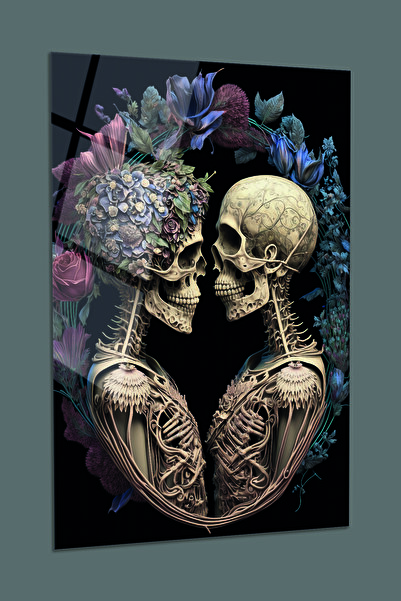 BV DEKOR ΔΙΠΛΟ ΒΙΟΜΗΧΑΝΙΚΟ ΣΚΕΛΕΤΟΦΟΡΗΤΟ ΓΥΑΛΙΝΟ ΤΡΑΠΕΖΙ - ΣΚΕΛΕΤΟΦΟΡΗΤΟ ΓΥΑΛ...