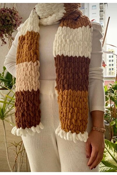 ÖRGÜCÜ DESİGN Πλεκτό κασκόλ