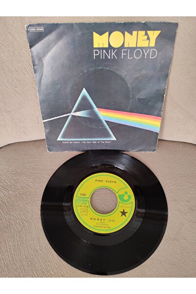 Plakperest PINK FLOYD - MONEY - 1973 FRANSA BASIM NADİR 45 LİK PLAK 2. el