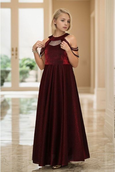 Joui Co 9-15 Years Old Young Girl Evening Dress