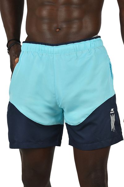 DeepSEA Ανδρικό μπλε Micro Polyester - Κοντό μαγιό Quick Dry 2403000