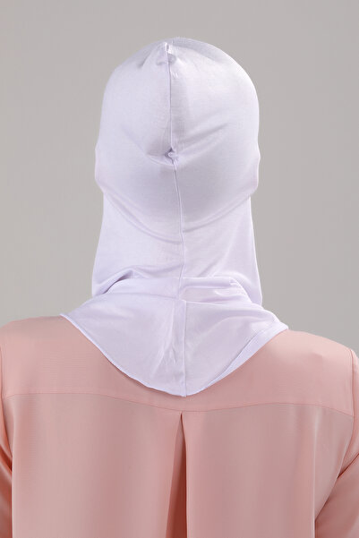 Melodi Scarf Ecru Combed Hijab - Cross Sea and Pool Sports Neck Collar