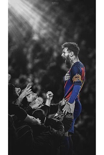 512 STORE Messi İkonik Duvar Poster 30x42 Çerçevesiz