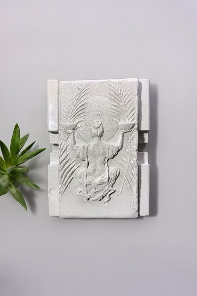 RocArt Home Ζυγαριά Ζυγός - Σειρά Zodiac Τσιπς από σκυρόδεμα