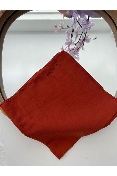 HAREM SCARF Απαλό καρό βαμβακερό κασκόλ