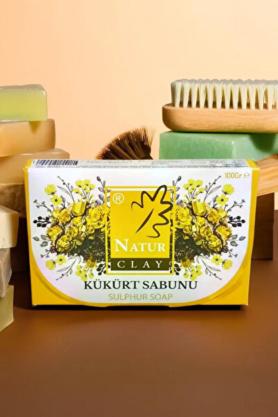 Naturclay Natural Antiseptic and Anti-inflammatory - Naturclay Sulfur Soap