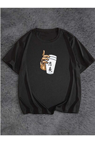 PERISENSE Tricou oversize unisex - femei și bărbați, 2 modele cu cupe de mână...