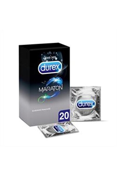 Durex ( KİL MASKESİ HEDİYE ) Durex Maraton Geciktiricili 20li ( 1 ADET )