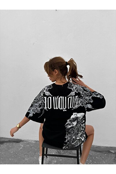 kargasa تي شيرت روز سكيلتون للجنسين للجنسين