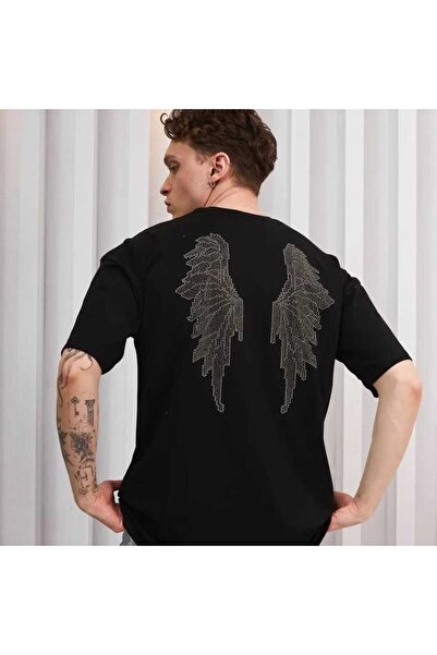 kargasa Angel Wing Stone Unisex Oversize Tshirt