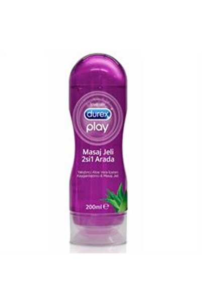 Durex ( KİL MASKESİ HEDİYE ) Durex Play Masaj Jeli&Kayganlaştırıcı Jel Aloe Vera 200ml ( 1 ADET )