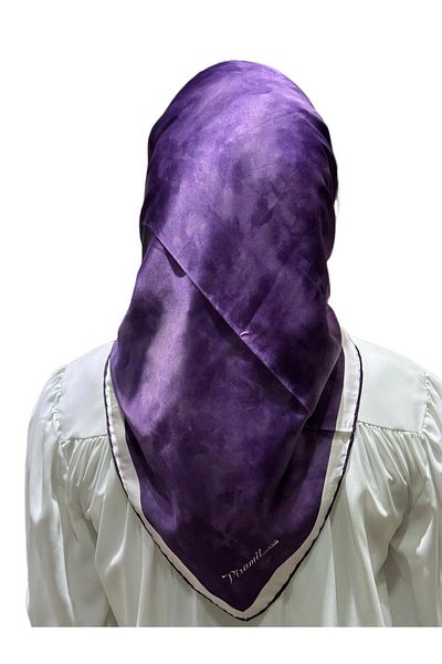 PİRAMİT Κασκόλ DJ LUXER RAYON-5972-1 Πυραμίδα 90x90