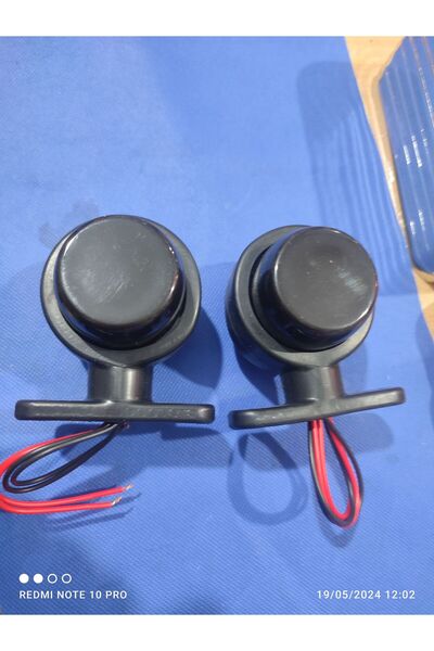 Akyol Orta takoz füme 2 adet sarı kirmizi