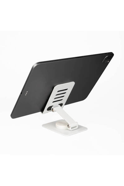 İncisoft Tablet Standı 360° Derece Dönebilen Başlıklı Karbon Çelik Bilgisayar...